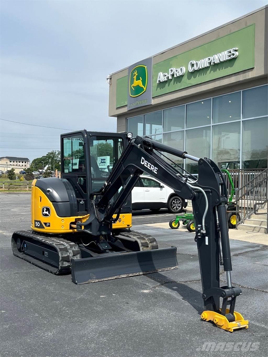 John Deere 50 P Mini rýpadla < 7t