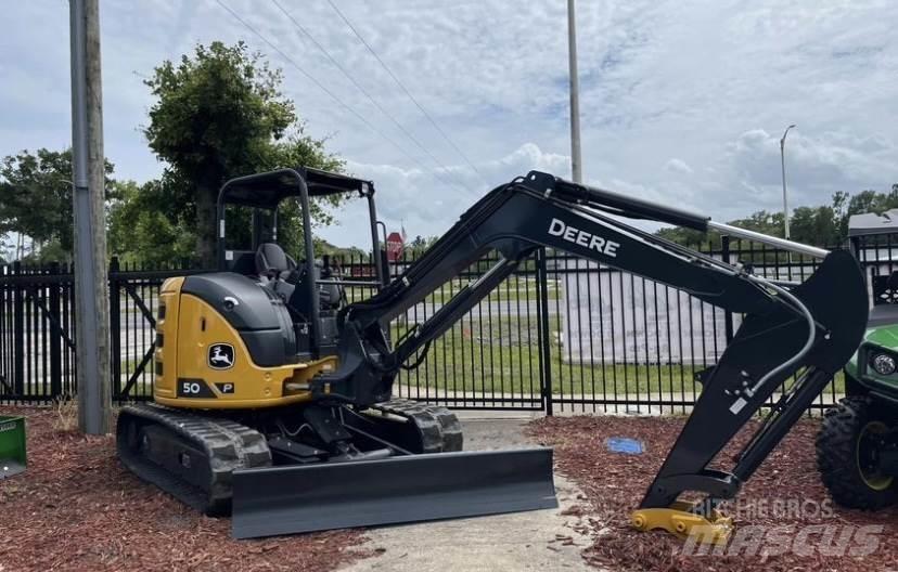 John Deere 50 P Mini rýpadla < 7t