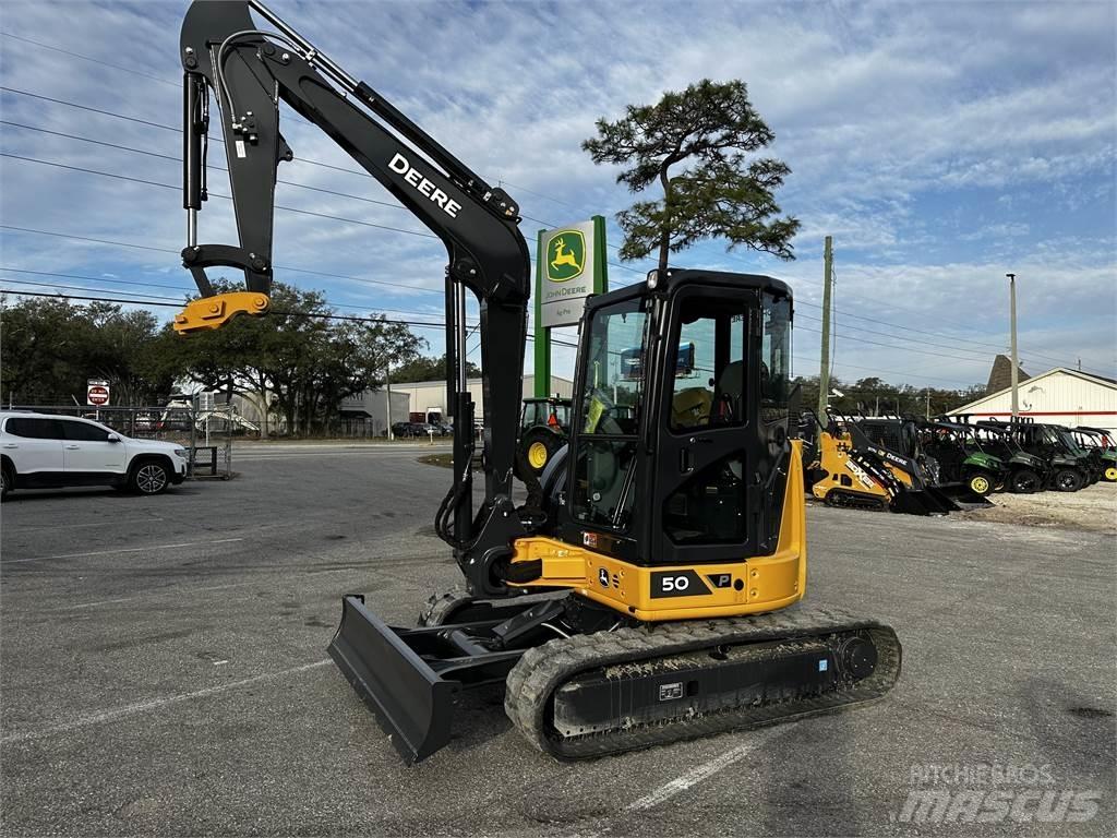 John Deere 50 P Mini rýpadla < 7t