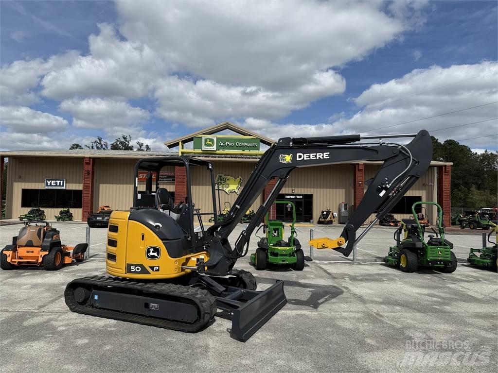 John Deere 50 P Mini rýpadla < 7t