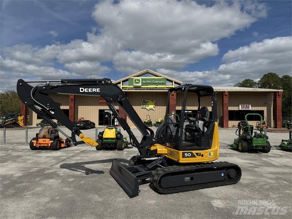 John Deere 50 P Mini rýpadla < 7t