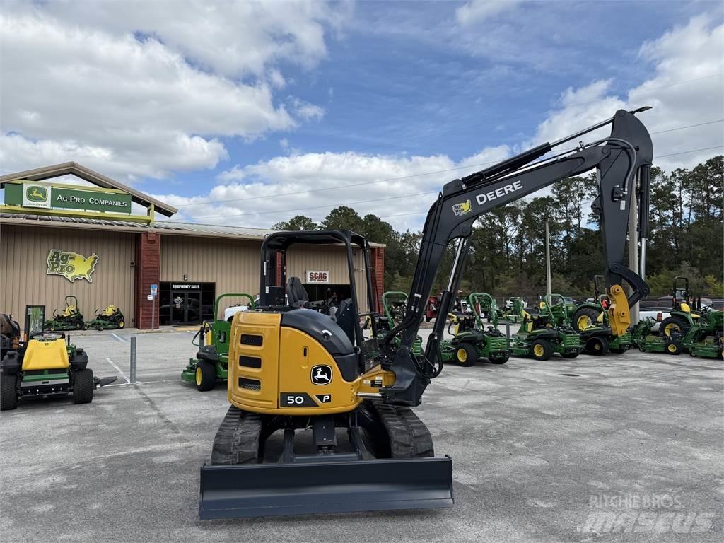 John Deere 50 P Mini rýpadla < 7t