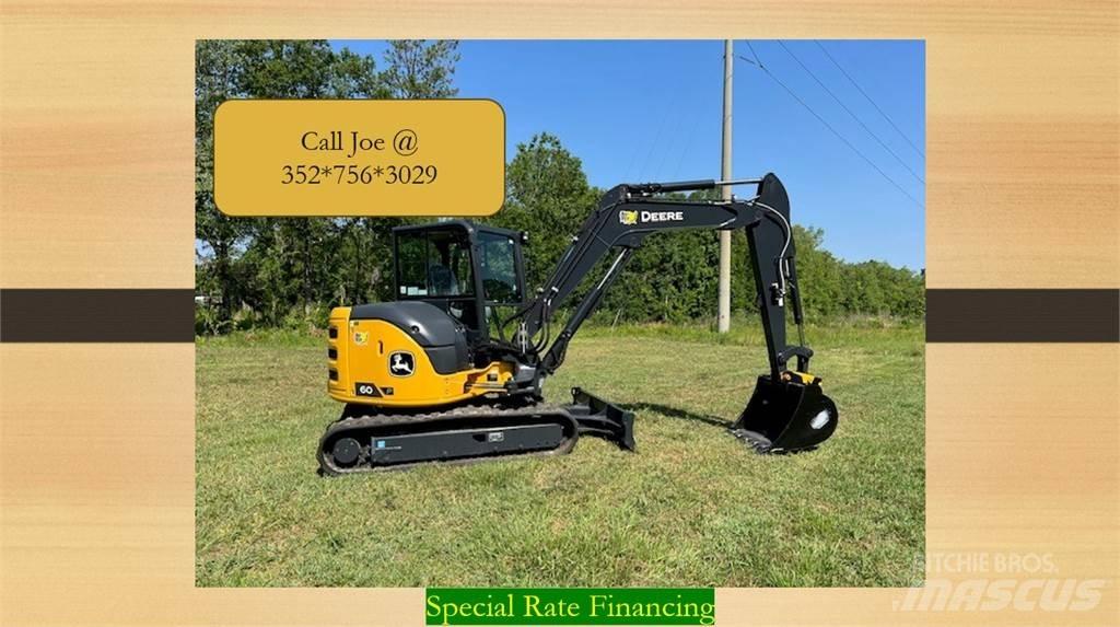 John Deere 60 P Mini rýpadla < 7t