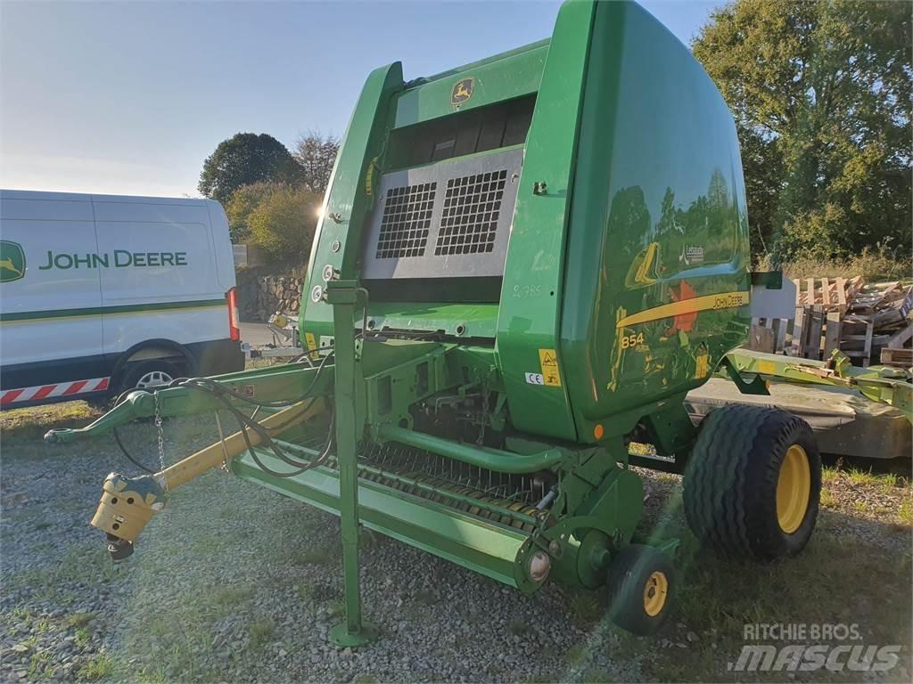 John Deere 854 Lis na válcové balíky