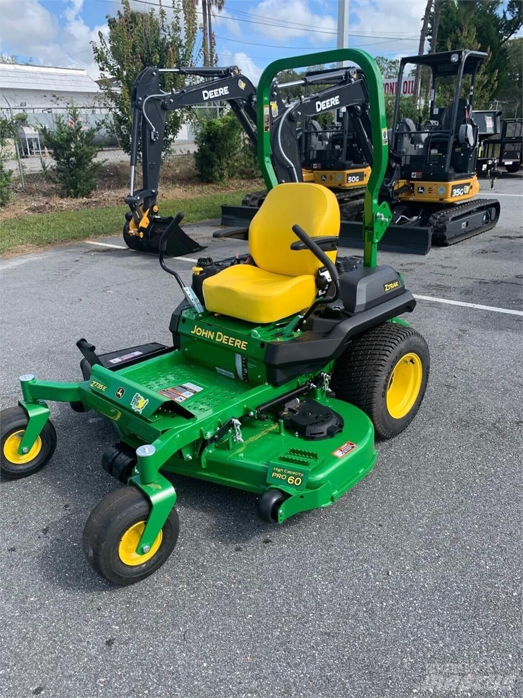 John Deere Z735E Sekačky s nulovým poloměrem otáčení