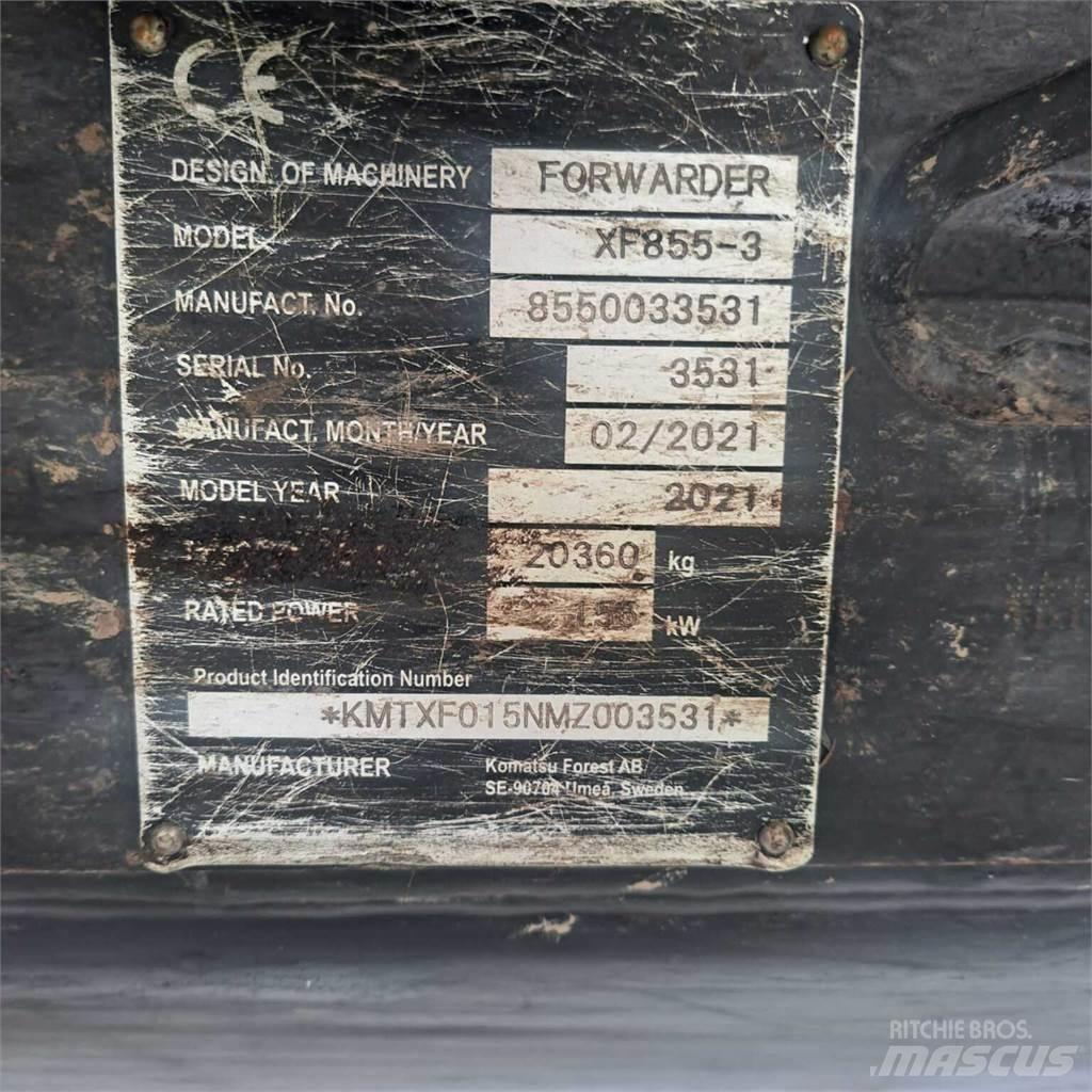 Komatsu 855 Vyvážecí traktory