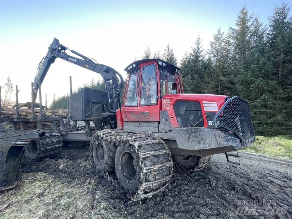 Komatsu 875 Vyvážecí traktory