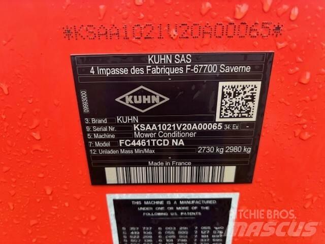 Kuhn FC4461 Kondicionér žacího stroje