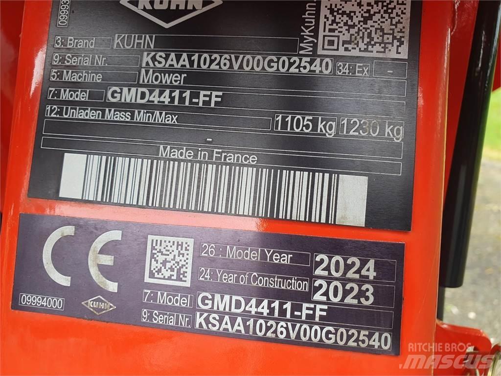 Kuhn GMD 4411 Kondicionér žacího stroje