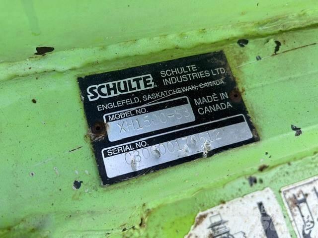 Schulte XH-1500 Drtiče a řezače balíků
