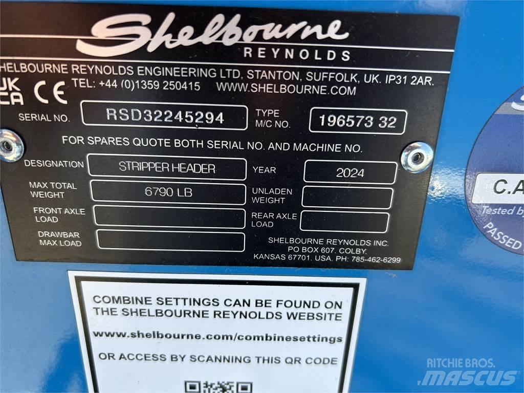 Shelbourne R32 Příslušenství a náhradní díly ke kombajnům