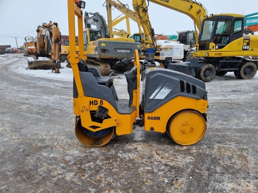 Hamm HD8CW Tandemové válce