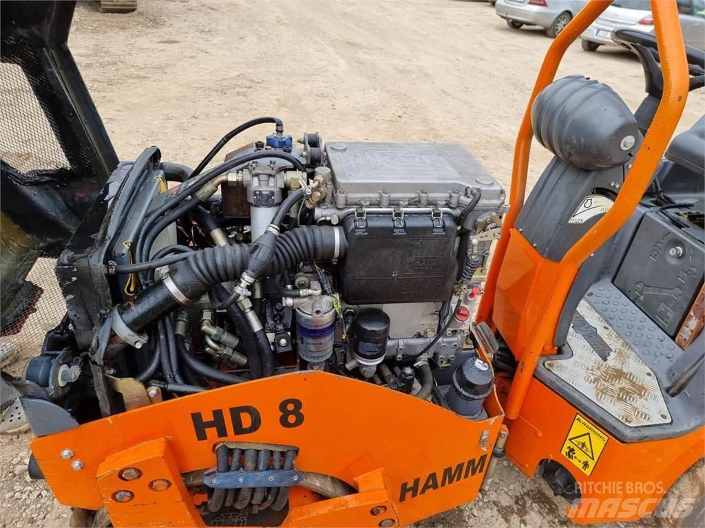 Hamm HD8VV Tandemové válce