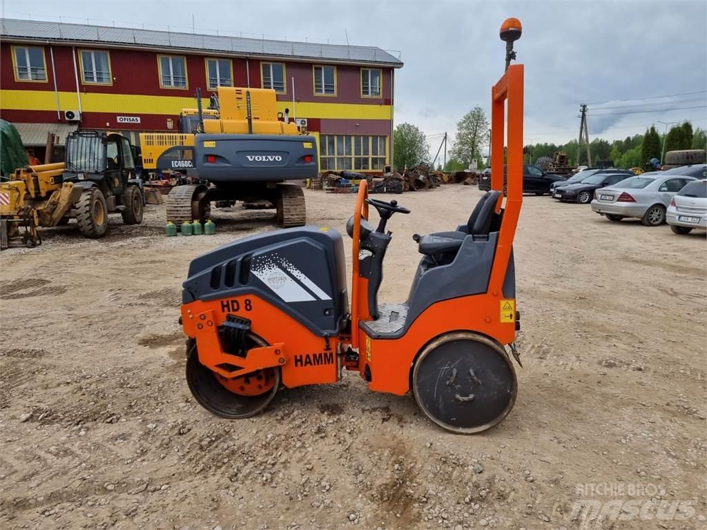 Hamm HD8VV Tandemové válce