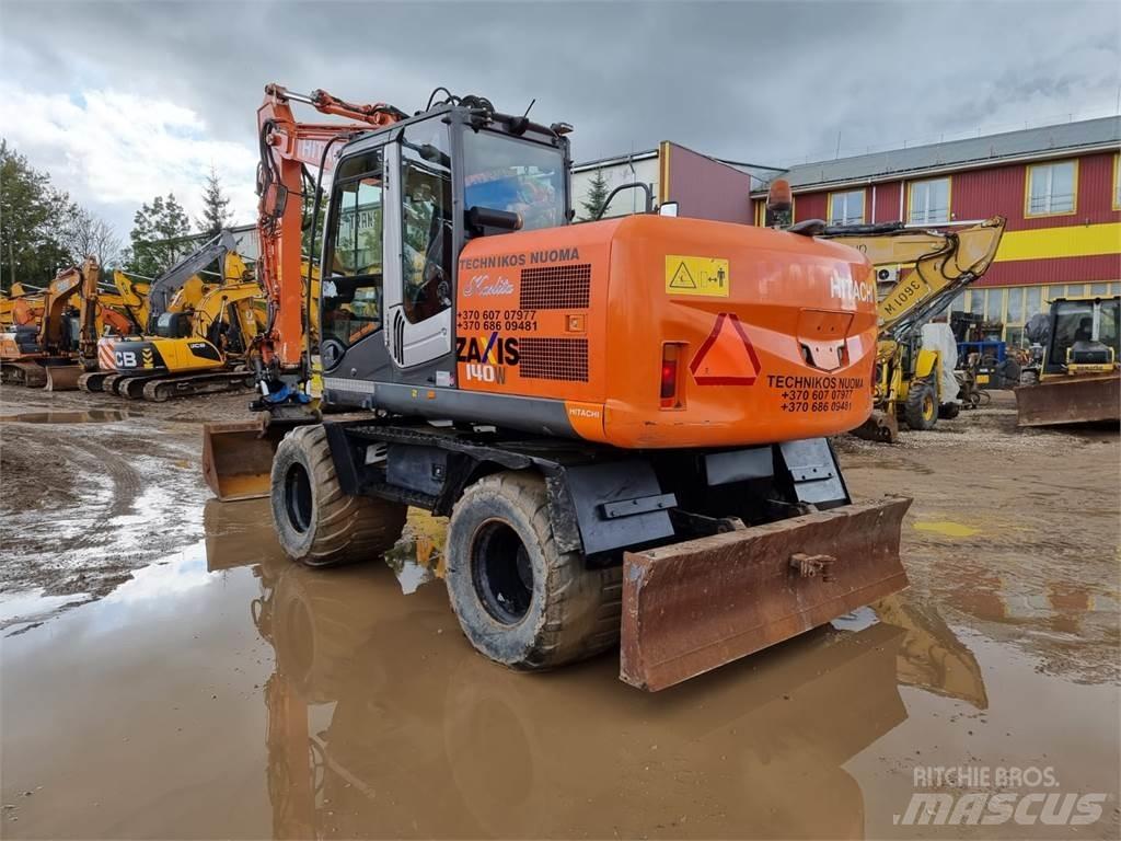 Hitachi ZX140W-3 Kolová rýpadla