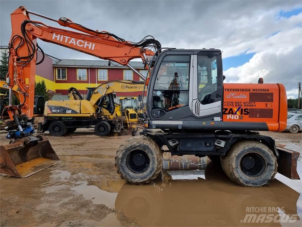 Hitachi ZX140W-3 Kolová rýpadla