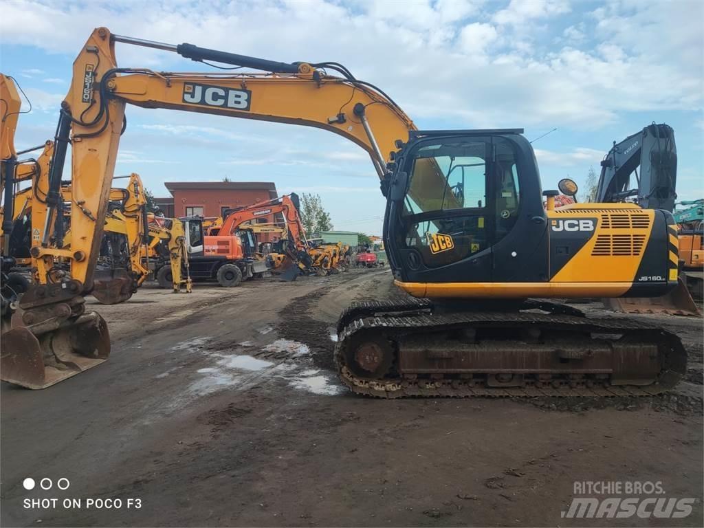 JCB JS160LC Pásová rýpadla