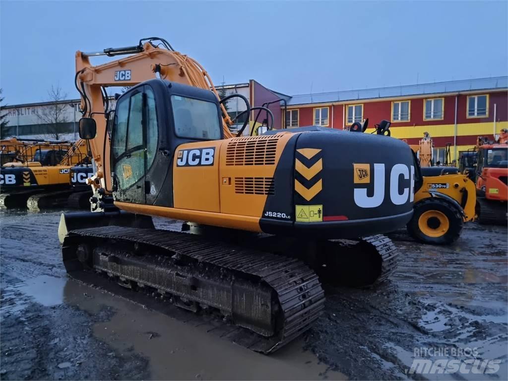 JCB JS220LC Pásová rýpadla