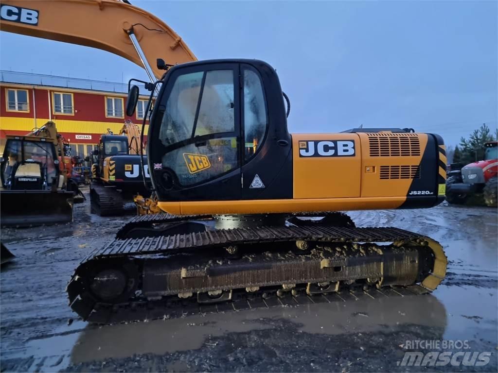 JCB JS220LC Pásová rýpadla
