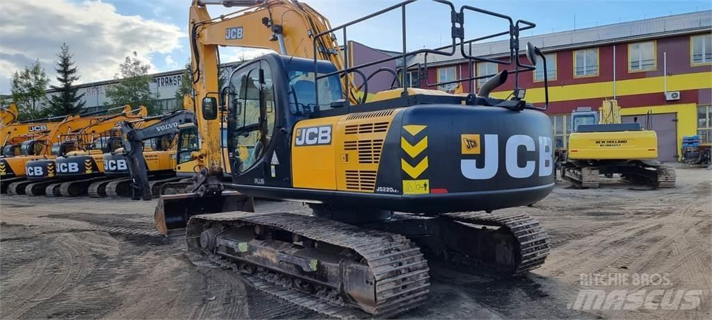 JCB JS220LC Plus + Pásová rýpadla