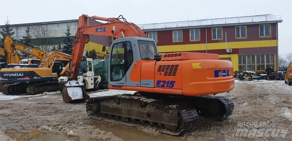 Kobelco E215LC Pásová rýpadla