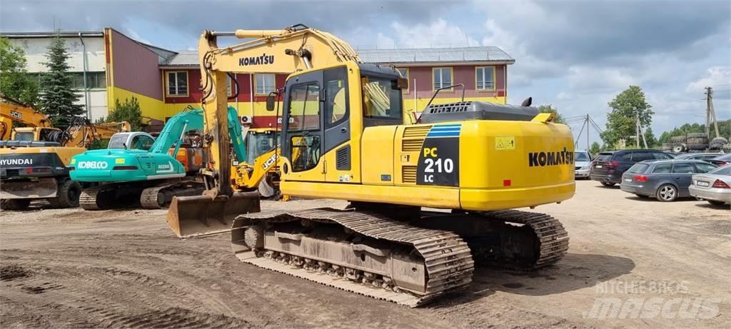 Komatsu PC210LC Pásová rýpadla