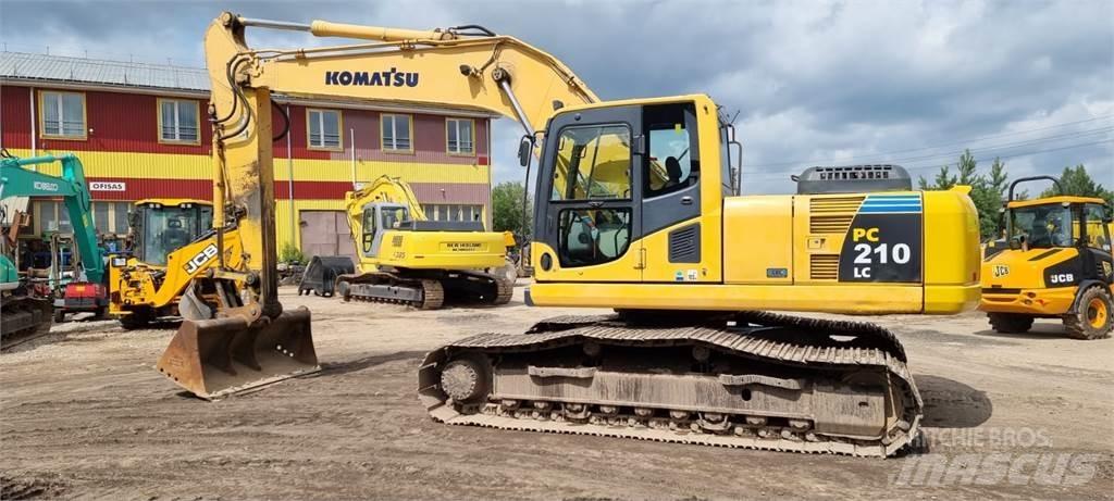 Komatsu PC210LC Pásová rýpadla