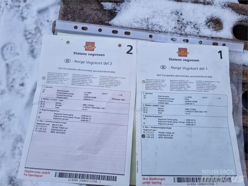 Krone ISTRAIL Ramenové kontejnerové návěsy