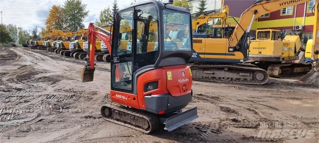 Kubota KX 016-4 Mini rýpadla < 7t
