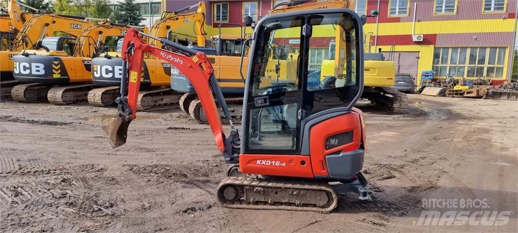 Kubota KX 016-4 Mini rýpadla < 7t