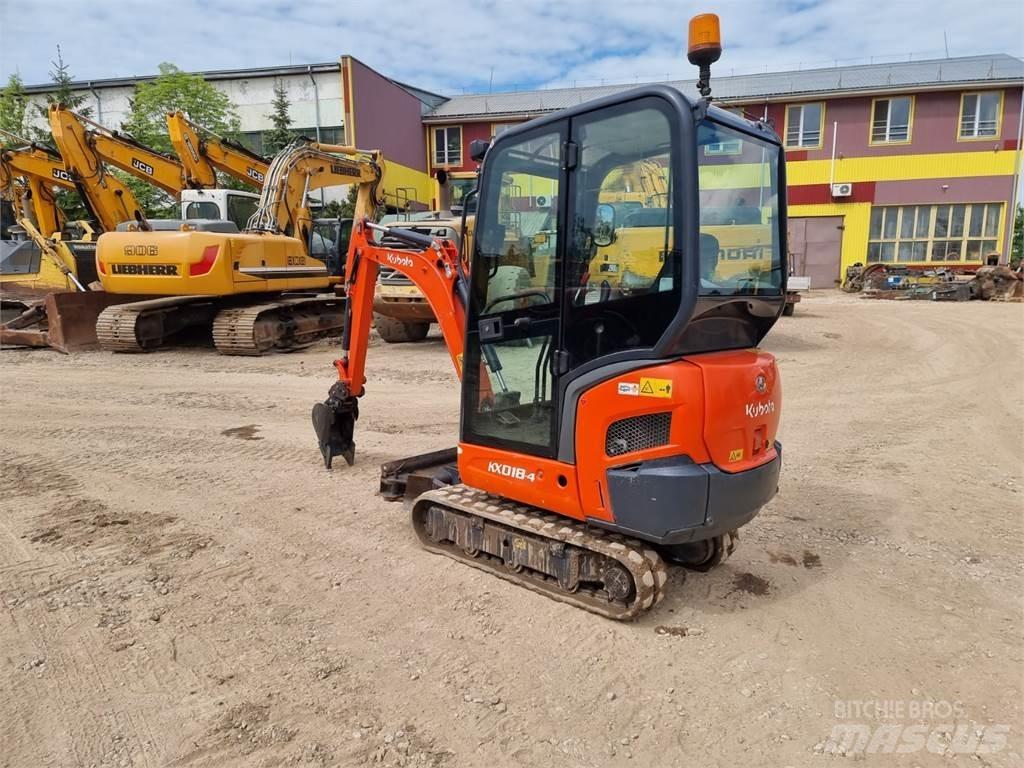 Kubota KX 018-4 Mini rýpadla < 7t