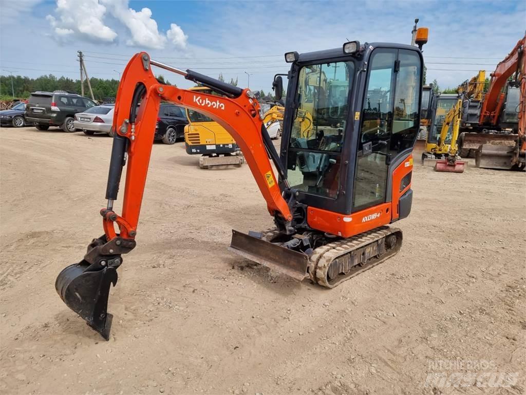 Kubota KX 018-4 Mini rýpadla < 7t