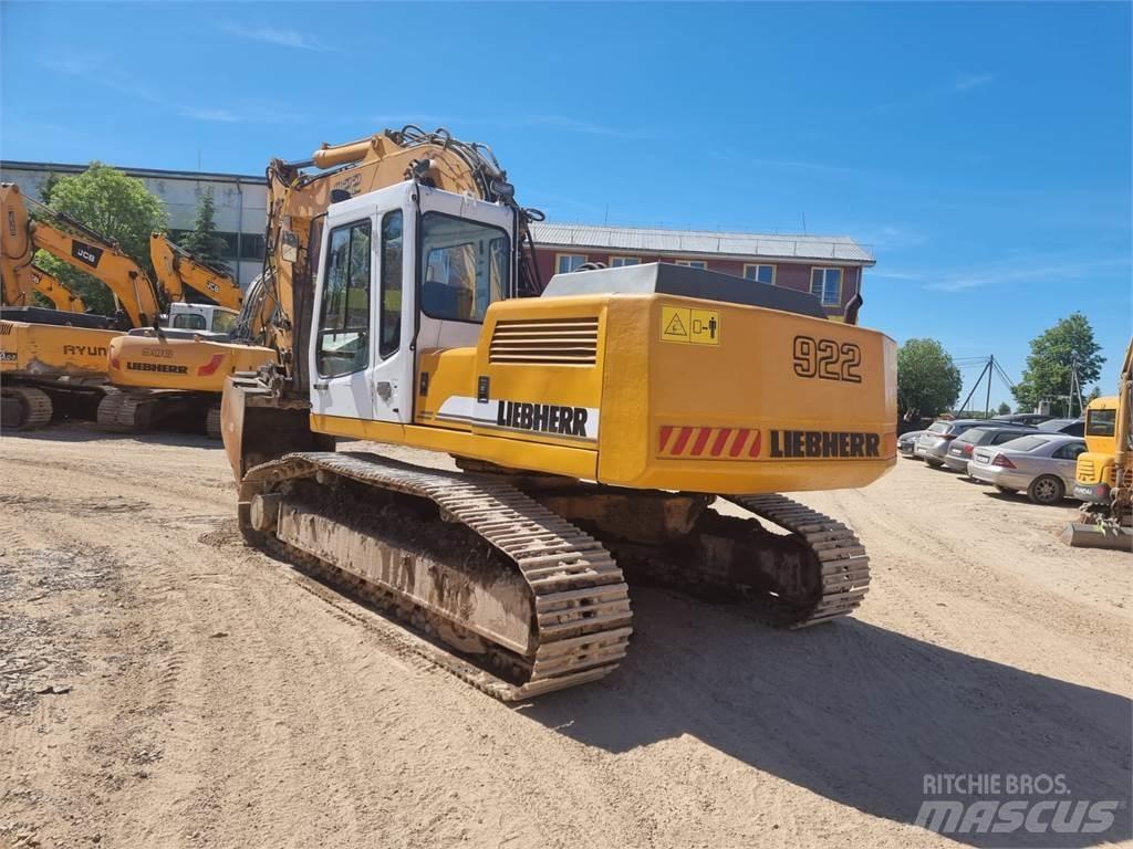 Liebherr R922 HDSL Pásová rýpadla