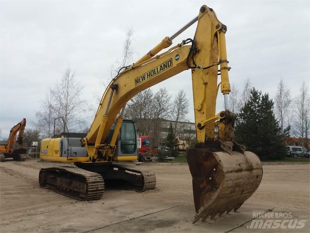 New Holland E385 Pásová rýpadla