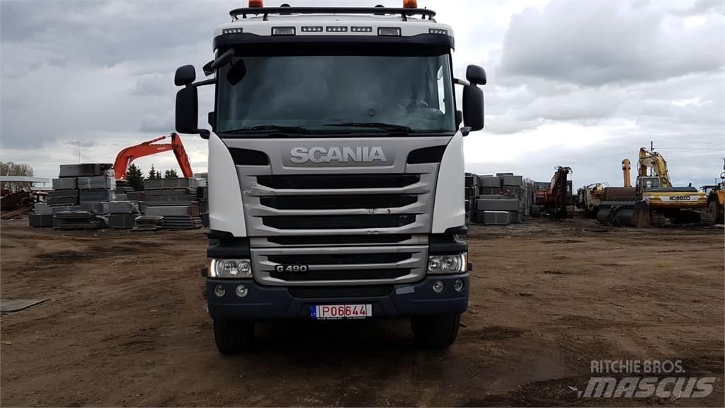 Scania G 490 Ramenové nosiče kontejnerů