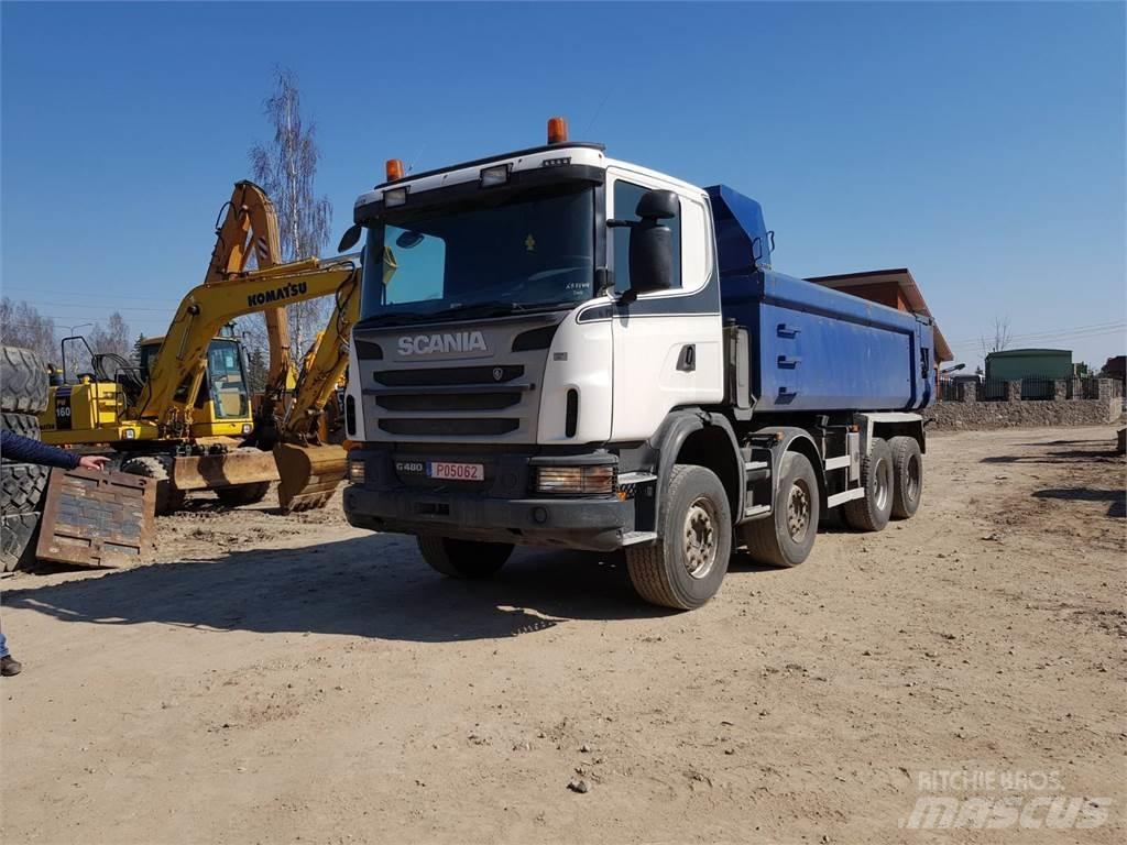 Scania G480 8x4 Ramenové nosiče kontejnerů