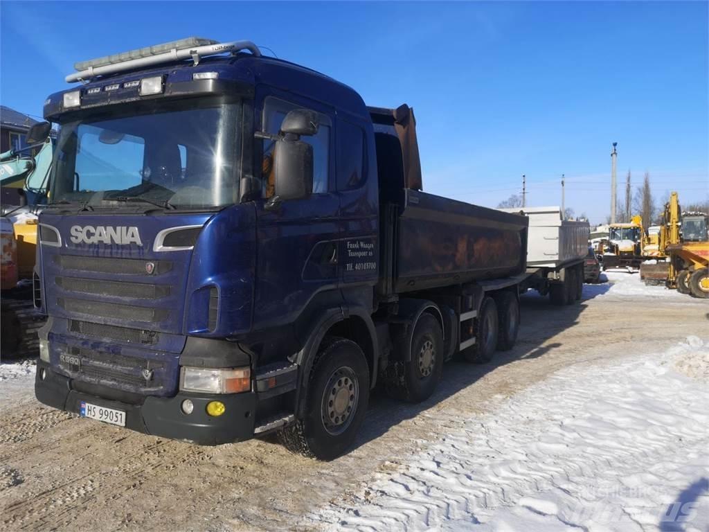 Scania R560 8x4 Ramenové nosiče kontejnerů