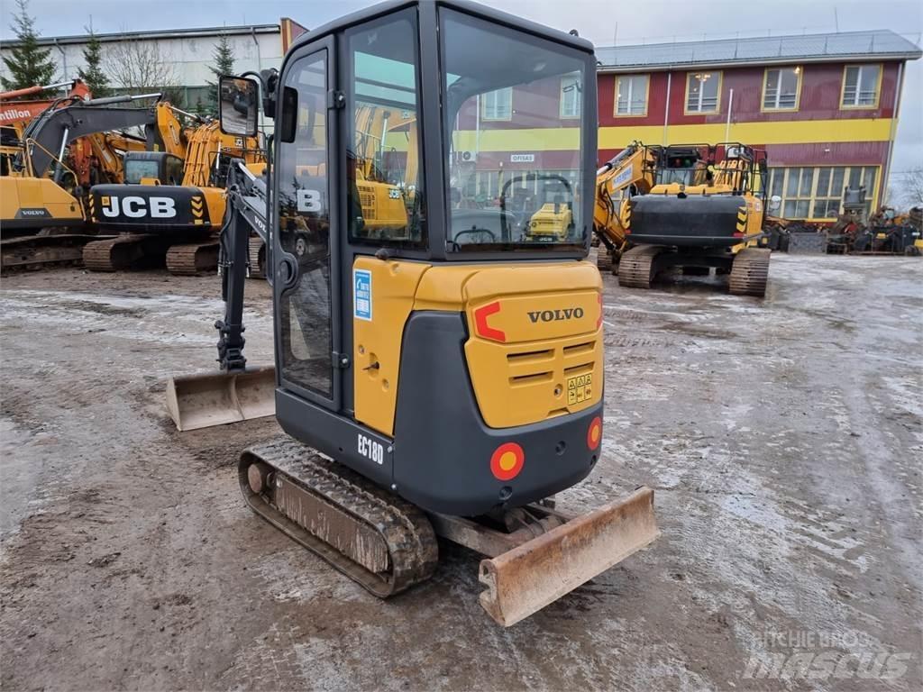 Volvo EC18D Mini rýpadla < 7t