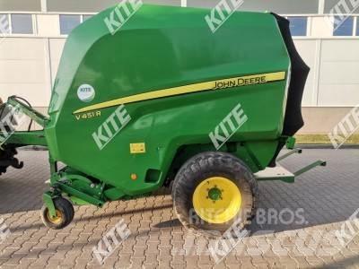 John Deere V451 R Lis na válcové balíky