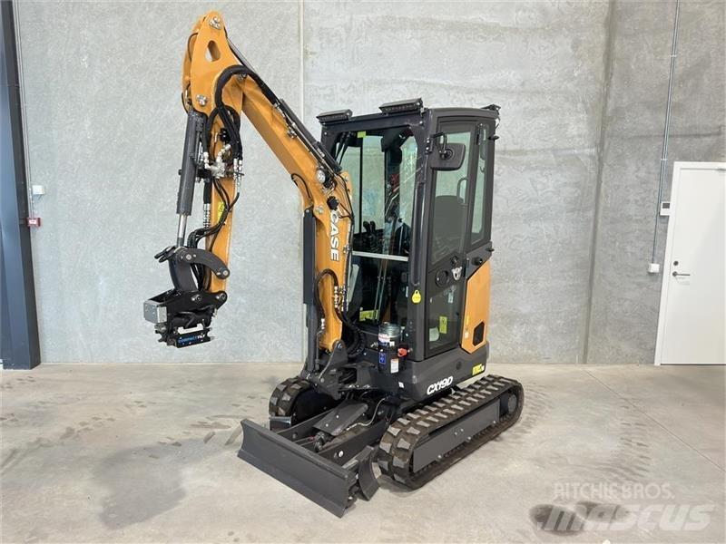 CASE CX19D Mini rýpadla < 7t