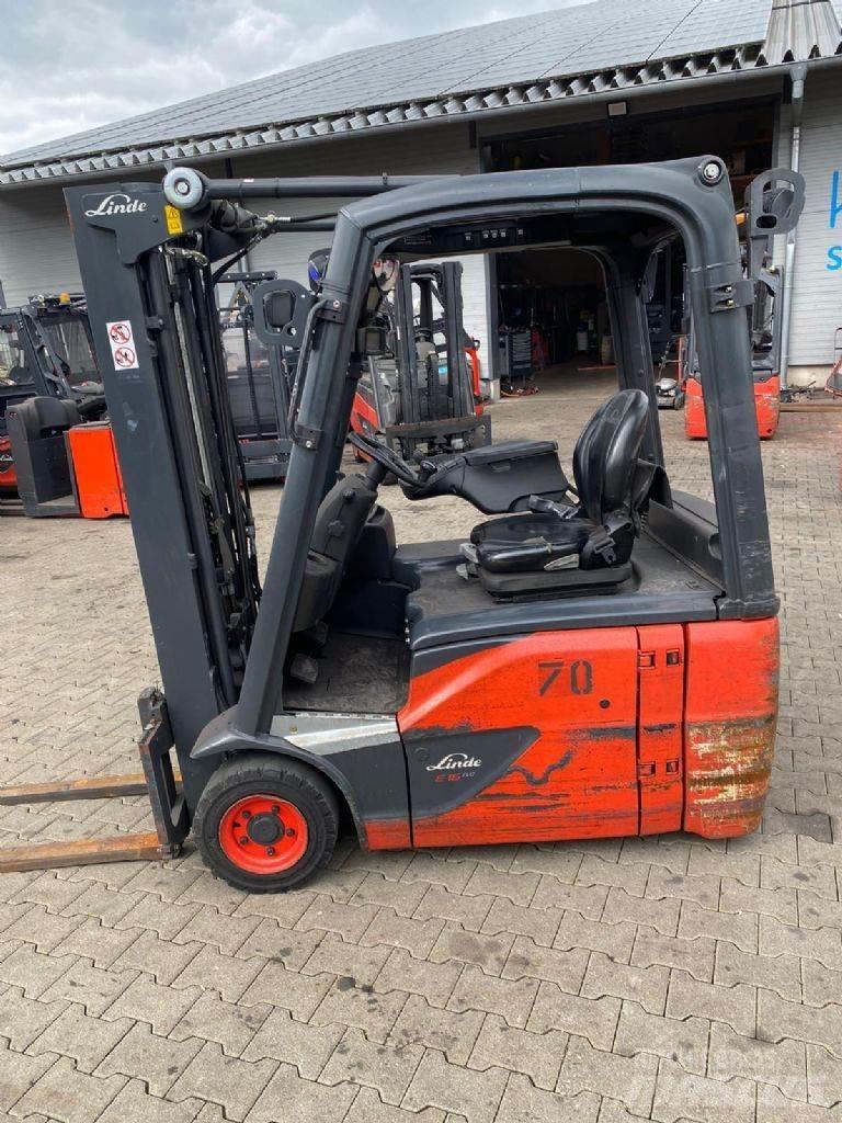 Linde E 16-02 Akumulátorové vozíky