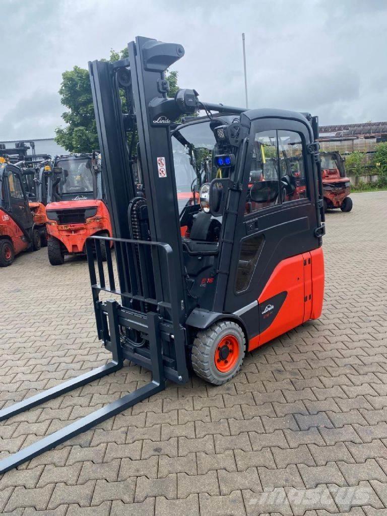 Linde E 16-02 Akumulátorové vozíky
