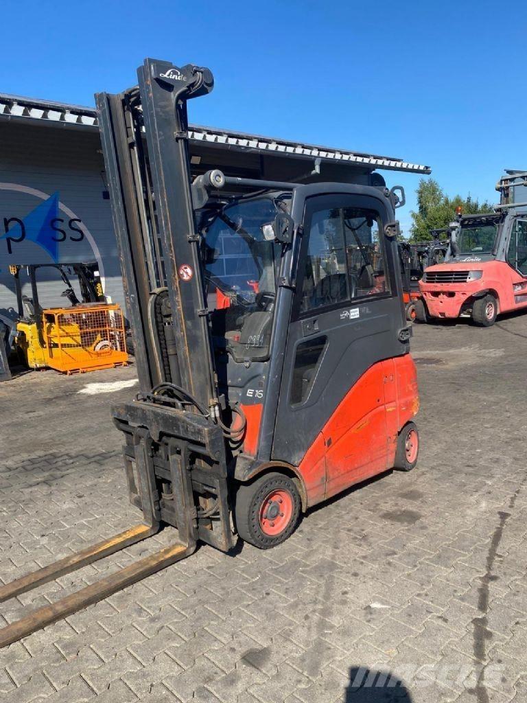 Linde E 16 PH-01 Akumulátorové vozíky