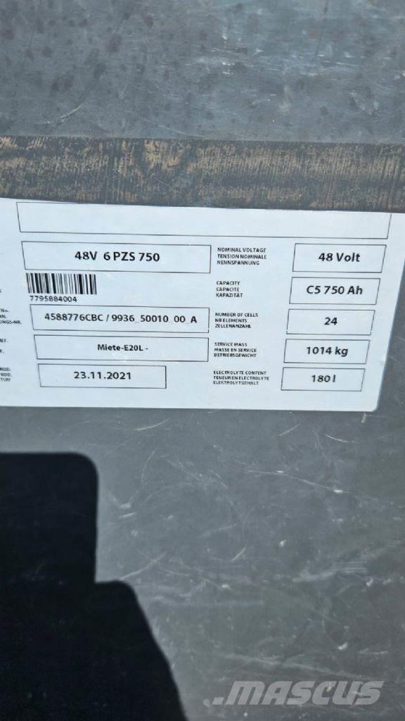 Linde E 18 L-02 Akumulátorové vozíky