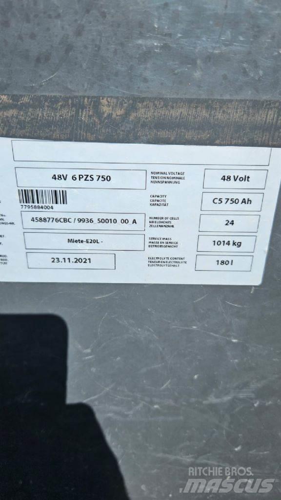 Linde E 18 L/386 Akumulátorové vozíky