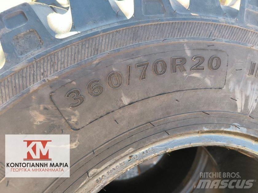 Alliance 360/70R20 Pneumatiky, kola a ráfky