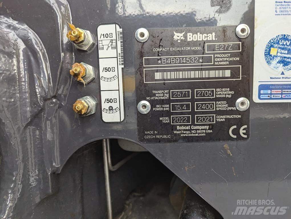 Bobcat E 27z Mini rýpadla < 7t