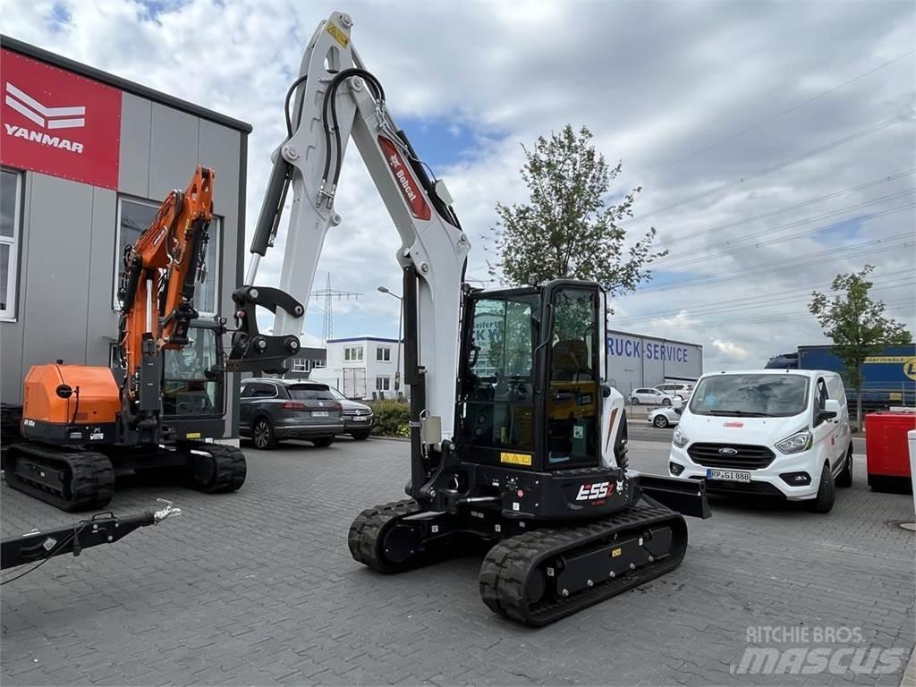 Bobcat E 55 z Mini rýpadla < 7t