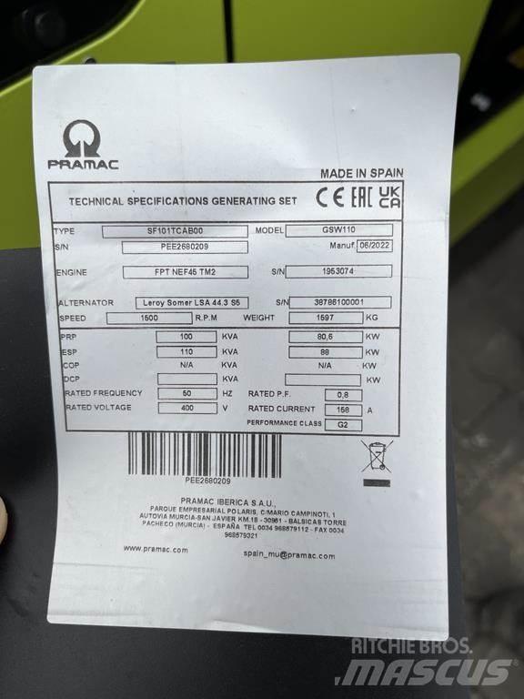 Pramac GSW110 Ostatní generátory