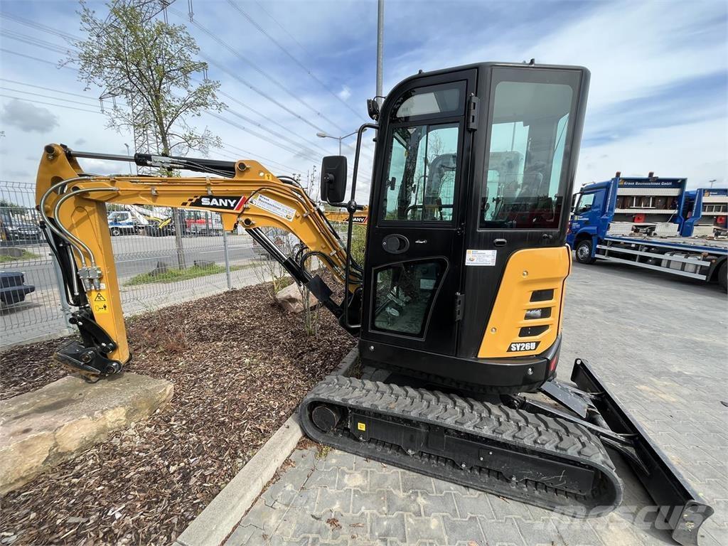 Sany SY 26 U Mini rýpadla < 7t